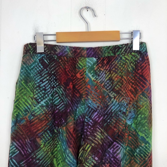 Winter Sun Colourful Bohemian Pants Sz S - Picture 8 of 11